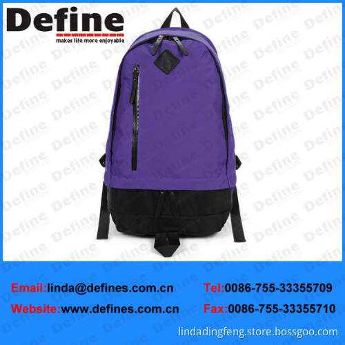 Fashion backpack in bag factory